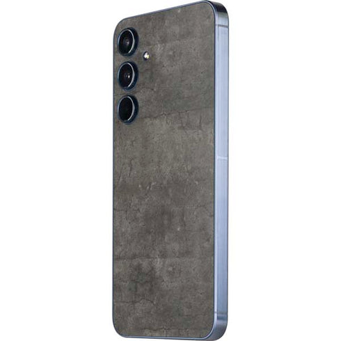 Dark Iron Grey Concrete Galaxy A55 5G Skin